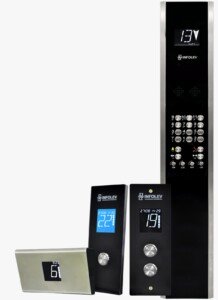 botoeiras de cabine e pavimento